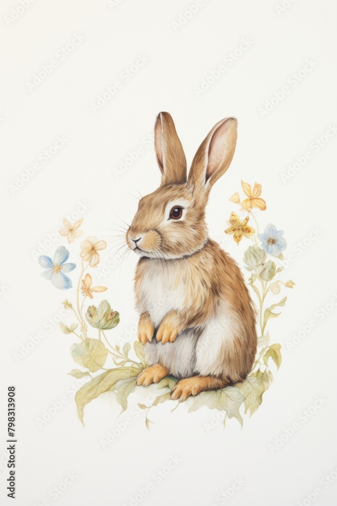 A rabbit rodent animal mammal. A rabbit rodent animal mammal.