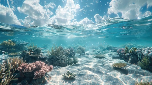 Vibrant Marine Reserve A Thriving D Underwater Ecosystem