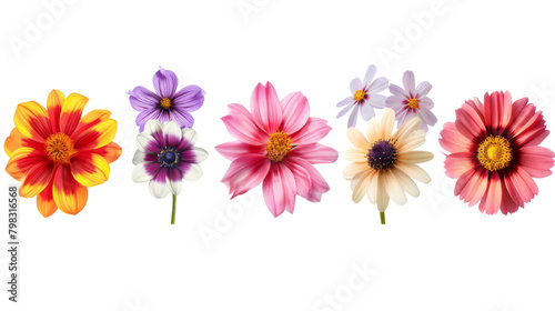 A beautiful collection of flowers on a transparent background. Beautiful flowers for your celebration or romantic occasion needs.