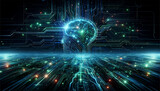 AI テクノロジー イメージ  / AI technology image/generated by AI
