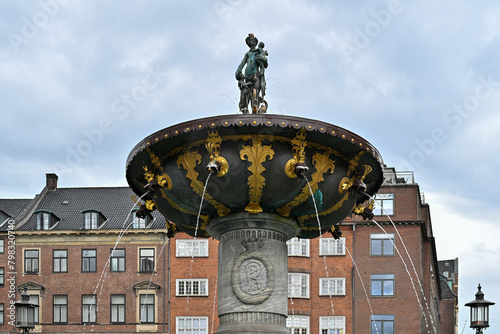 Caritas Fountain - Copenhagen, Denmark photo