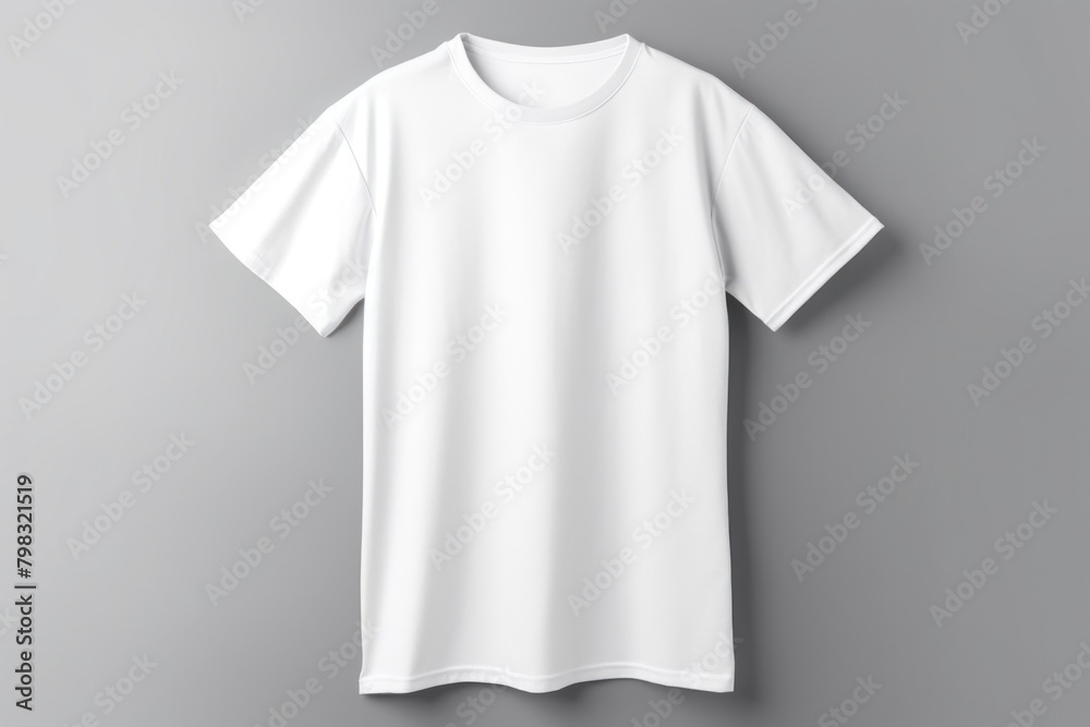 T-shirt sleeve white coathanger. T-shirt sleeve white coathanger.