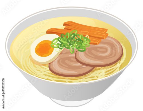 食べ物_ラーメン_塩ラーメン