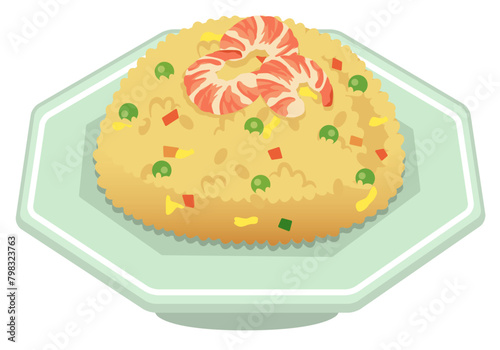 中華料理_エビ炒飯_チャーハン
