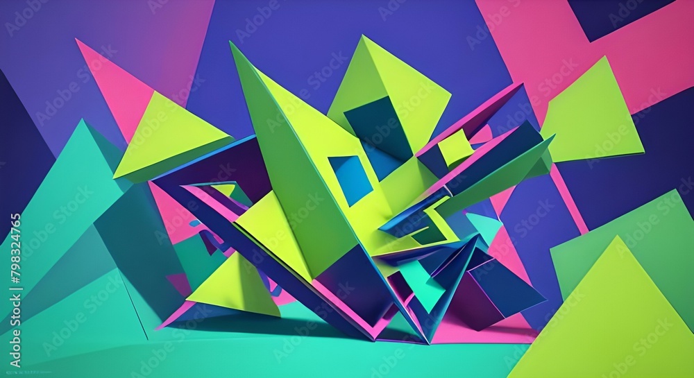 abstract geometric background