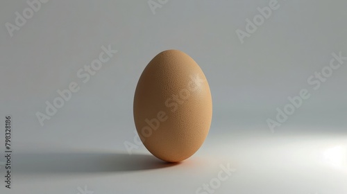 Egg on white background Transparent PNG