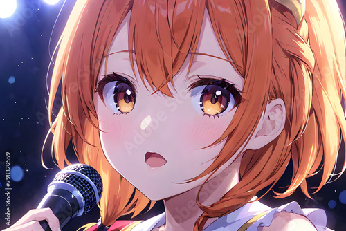 Starlight Stage: An Idol's Touching Stage Performance generative ai