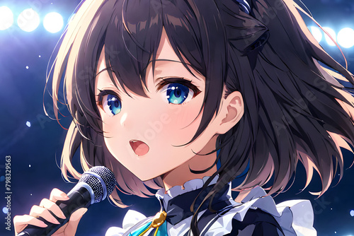 Starlight Stage: An Idol's Touching Stage Performance generative ai