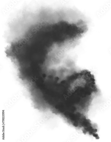 Black Smoke Overlays for Dramatic Visual Effects