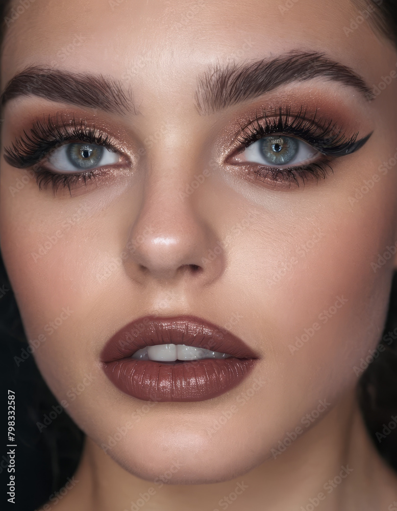 close up portrait of woman