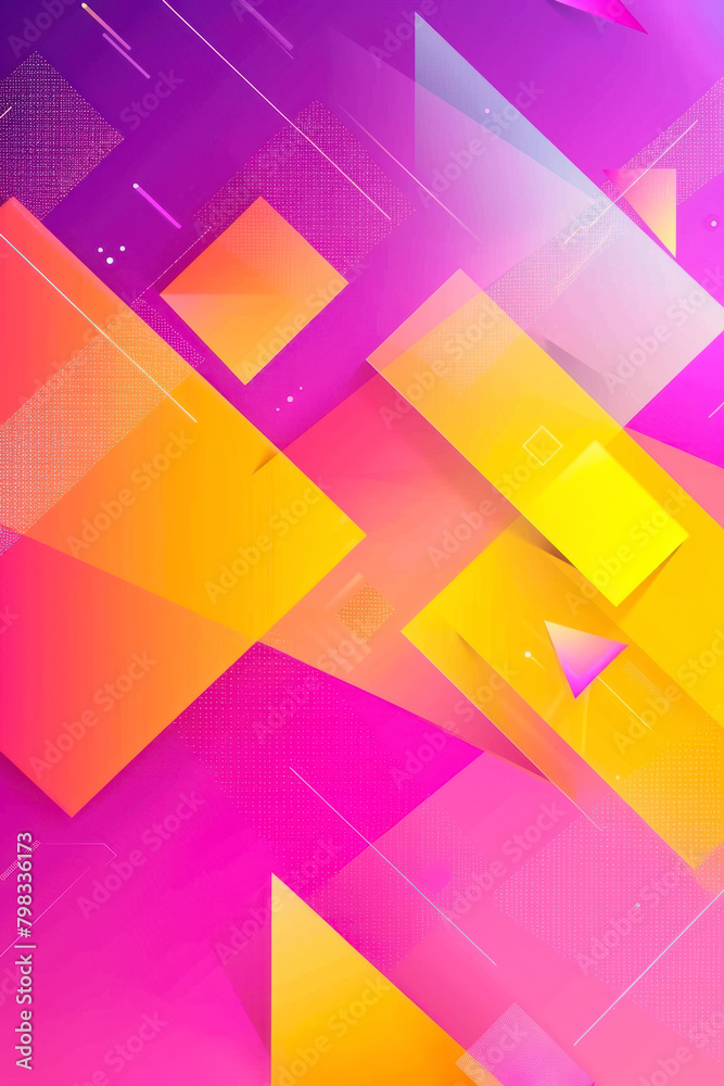 Vertical Bright geometric background, vivid background. Vertical Bright geometric background, vivid background.