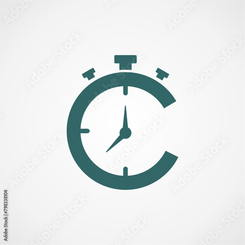 Alarm Clock logo design vector illustration Free Download Alarm Clock logo design vector illustration - GFXLoad
