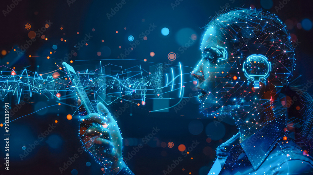 AI Voice Control: Person uses smartphone's voice interface with AI, blending modern tech for personal and business tasks.
AI Voice Control: Person uses smartphone's voice interface with AI, blending modern tech for personal and business tasks.