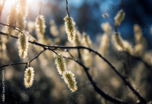 'catkins sunny weather background willow blurred Easter branch Flower Nature Tree Spring Forest Floral Beauty Garden Plant Park Colorful Environment Beautiful NaturalBackground Flower Nature Easter' photo