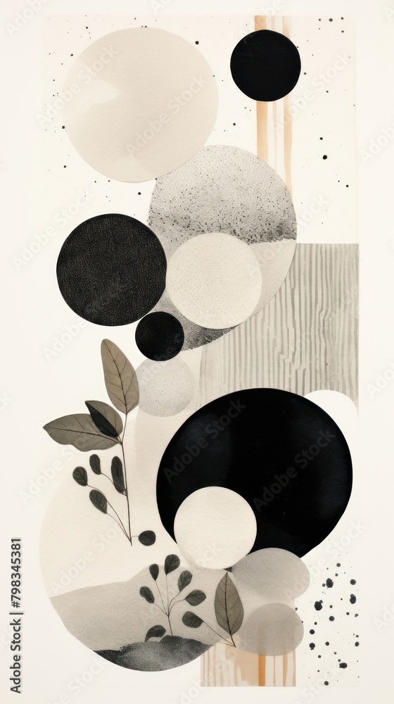 Pattern collage shape art. Pattern collage shape art.