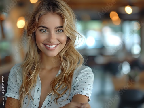 Successful Business Connection: Woman's Warm Handshake
