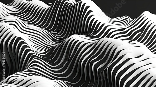 Generate a series of waves that move across the screen in a pattern  minimal  wallpaper
