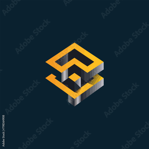 creative and modern civil engineering logo
