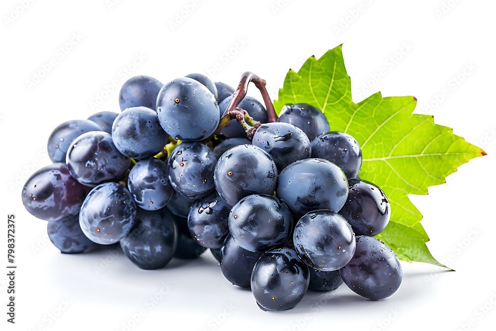 Grape fruit isolated on a white background. Grape fruit isolated on a white background.