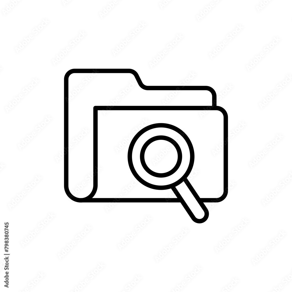 Find folder outline icons, minimalist vector illustration ,simple transparent graphic element .Isolated on white background Find folder outline icons, minimalist vector illustration ,simple transparent graphic element .Isolated on white background