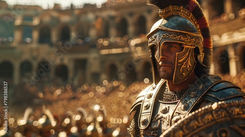 Gladiator in the Colosseum