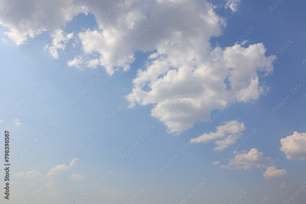 Fototapeta premium blue sky with clouds