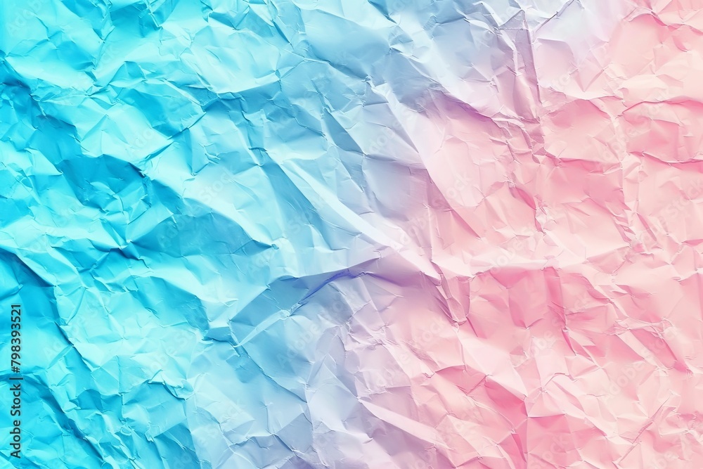 Obraz premium Blue Pastel Grunge Texture with Vintage Paper and Modern Mesh Pattern in Pink and Blue Variations