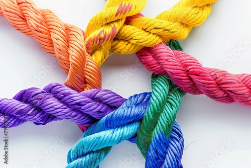 Empowering Unity in Diversity: The Team Rope Concept - Strong Network Integration of Braid Colors