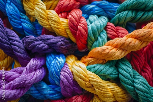 Strength in Diversity: Multicolored Rope - The Ultimate Team Collaboration