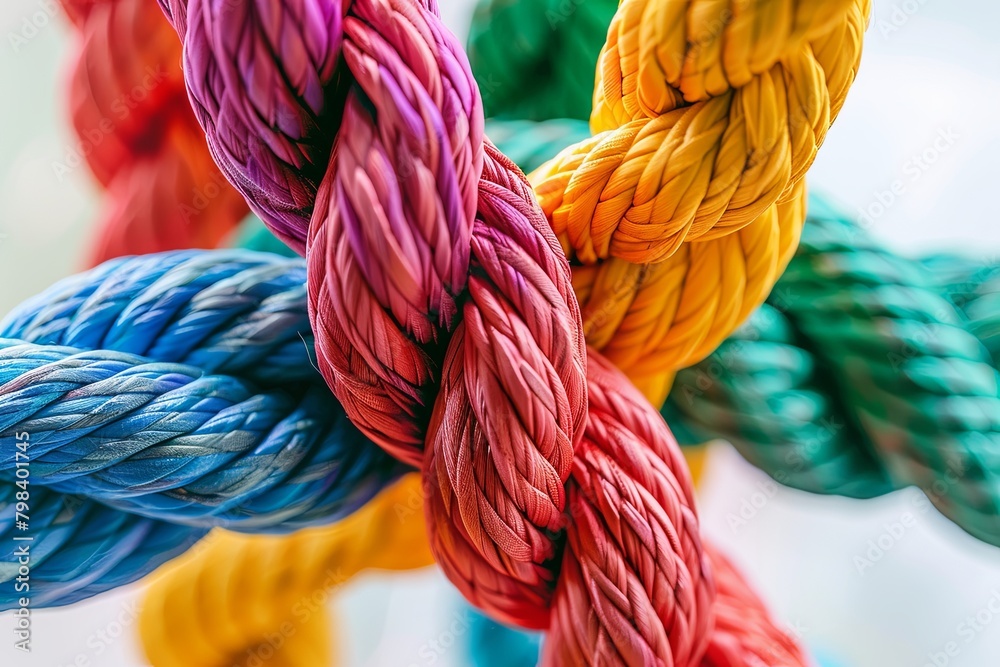 Team Rope: Blending Colors for Collective Empowerment