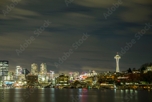 Seattle Night View © Heeyoung