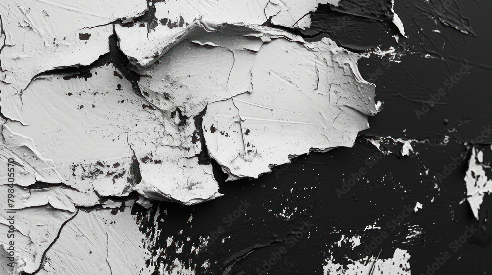 Obraz premium Black and white abstract paint backgrounds.