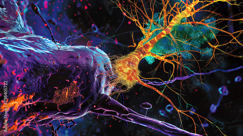 Synaptic Spark: Neurological Connections in Focus