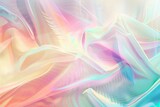 Vibrant Color Gradient Poster: Abstract Holographic Pastel Noise Design