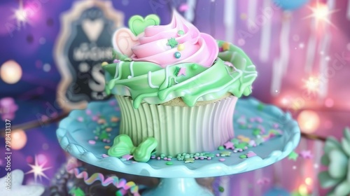 Bakers creating greenthemed treats  cupcakes and cookies sprinkled with luck  43