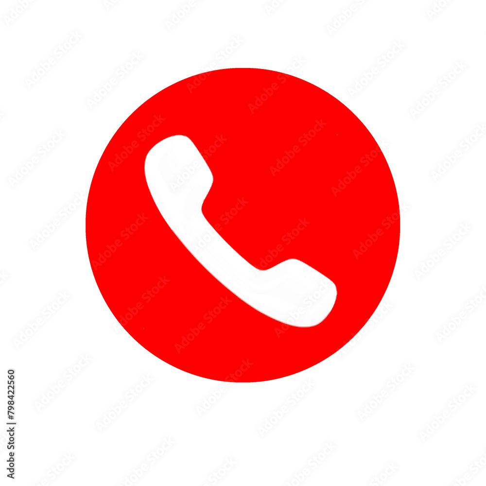 red telephone icon red telephone icon