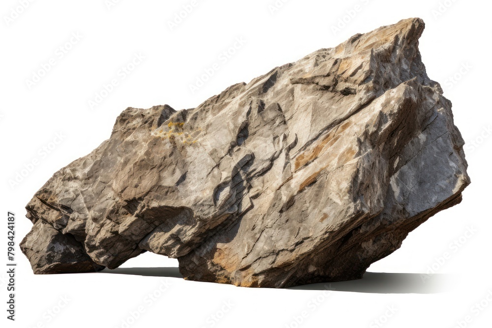 Big rock mineral white background sunlight. Big rock mineral white background sunlight.