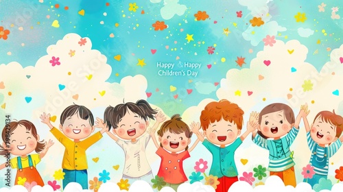 6.1 Children's Day Illustration