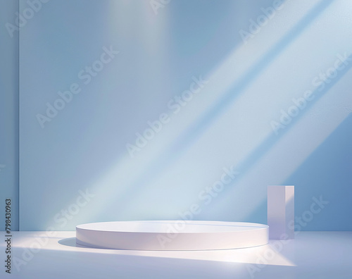 A minimalist background with a spotlight effect 