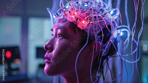 EEG Study with Advanced Brain Mapping Interface