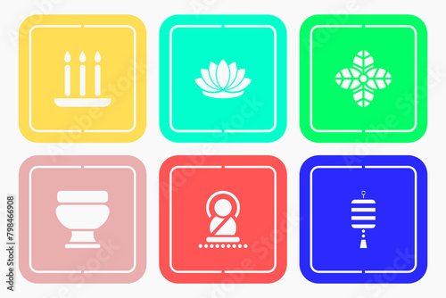 Vesak pattern for decoration, panel, background, and cnc cutting