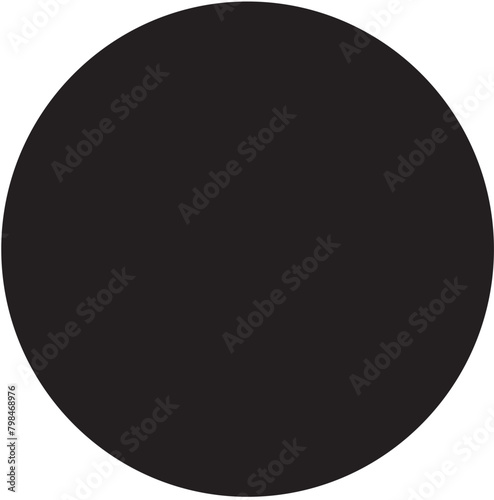 flat dark circles