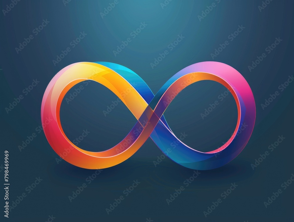 Rotating circle with black background Rotating circle with black background