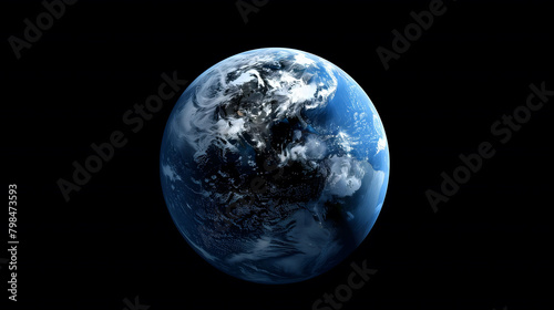 Planet earth in space © Frank Lee