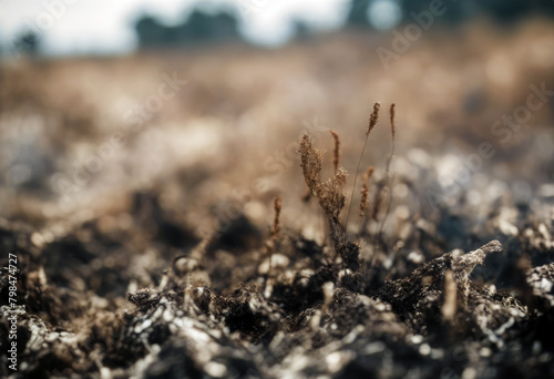 texture field burnt top Background Pattern Summer Nature Grass Landscape Light Fire Smoke Black Earth Red Park Environment Global Explosion Ecology Climate Ground Pollution Heat © wafi