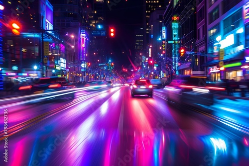 traffic at night © Usman