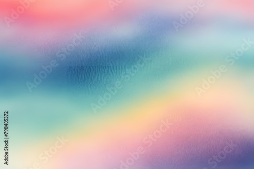 Soft watercolor-style abstract art with a blurred effect is perfect for a summery wallpaper