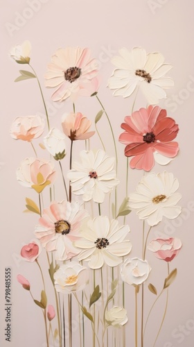 Wallpaper flower pattern petal. © Rawpixel.com