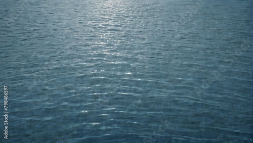 A serene sky blue textured background resembling gently rippling water ai_generated