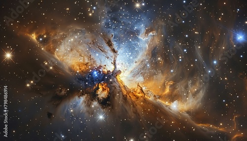 Cosmic Phenomena, Capture the awe-inspiring beauty and complexity of celestial phenomena found within galaxies © jamrut